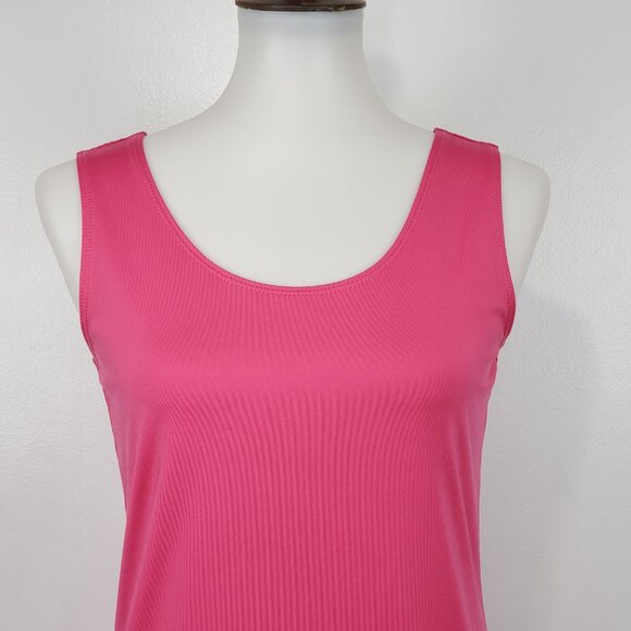 Chico's Pink Stretchy Tank Top Chico's Size 0, US S/4 - Picture 2 of 10